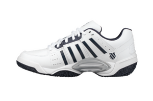 K-Swiss Men's Accomplish III Omni Tennis Shoes - White/Navy