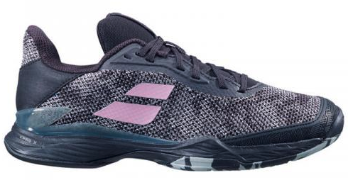 Babolat Womens Jet Tere Omni Court Tennis Shoes - Black/Black