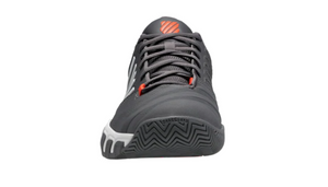 K-Swiss Men's Big Shot Light 4 Tennis Shoes - Asphalt/White/Spicy Orange