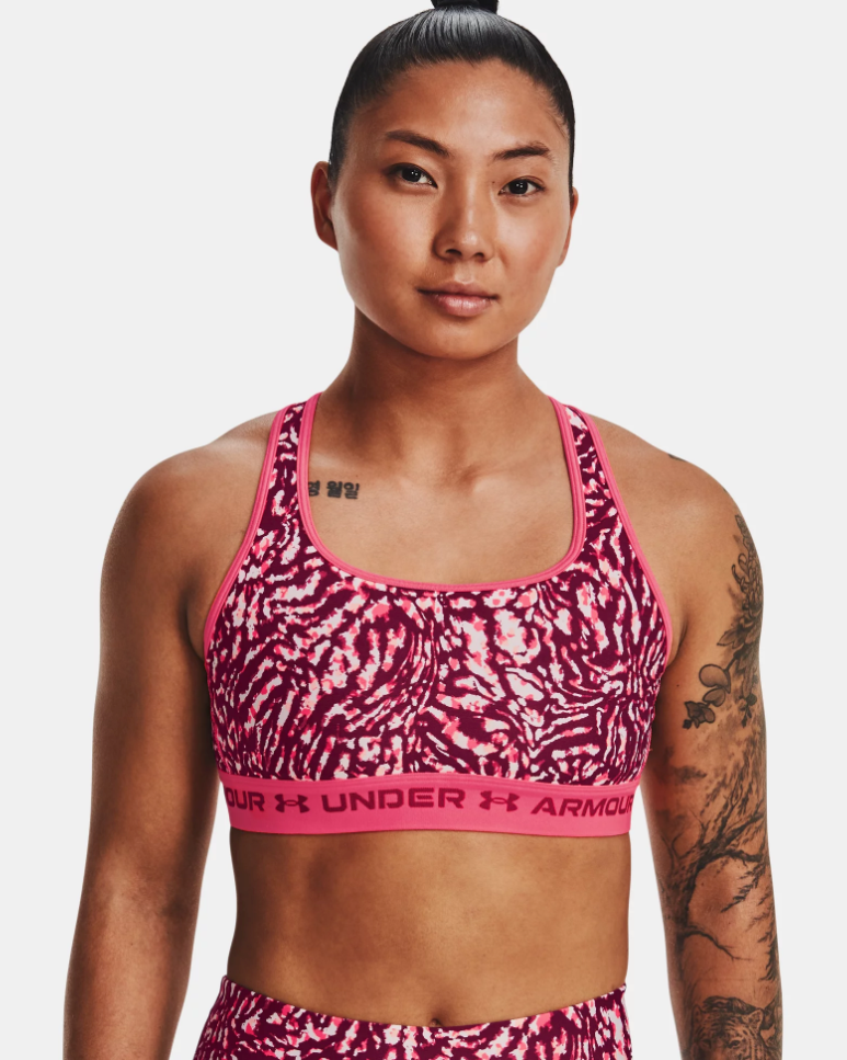 Under Armour HeatGear Armour Womens Short Running Tights - Pink – Start  Fitness