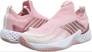 K-Swiss Womens Aero Kint Low Tennis Shoes - Coral Blush/ White