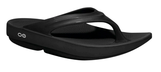 Oofos Women's Oolala Luxe Sandal - Black