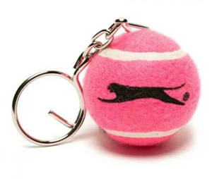 Slazenger Wimbledon Tennis Ball Key Chain - Pink