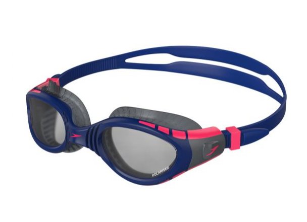 Speedo Futura Biofuse Flexiseal Tri Swimming Goggles Polarised Smoke Lens