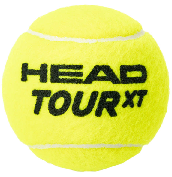 Head TOUR XT Tennis Balls - 4 ball can